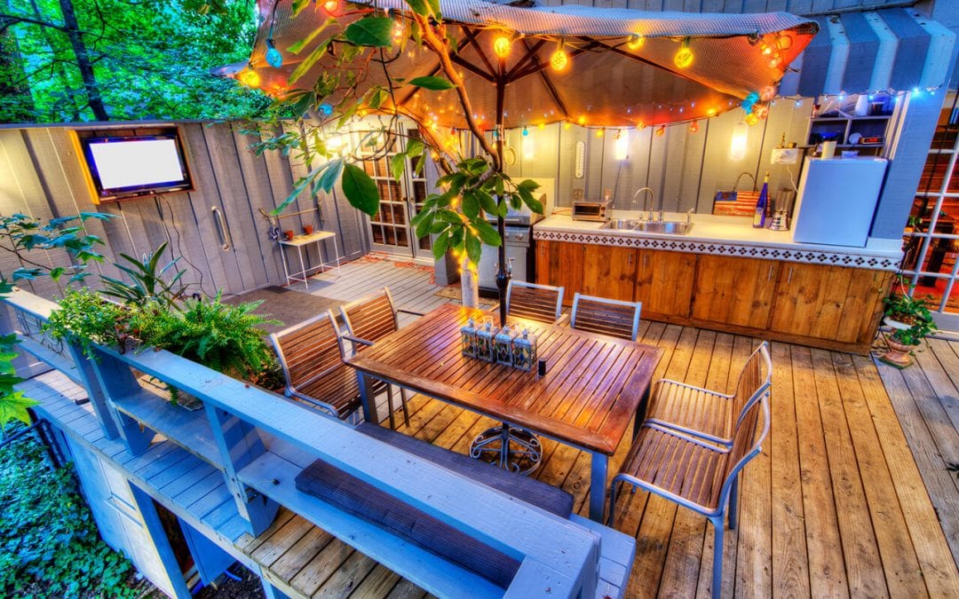 enjoy your outdoor living spaces by building a deck